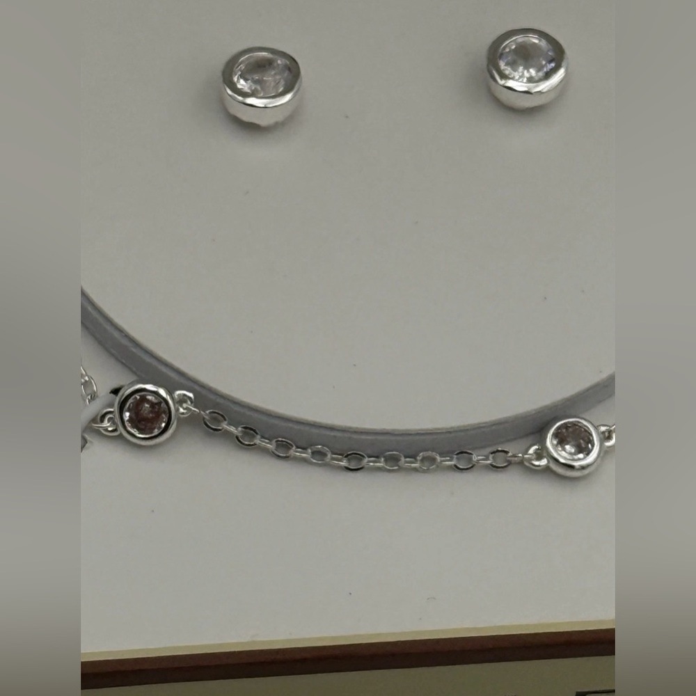 LONDON FOG Collection BRACELET and MATCHING EARRINGS set, Retail $99, NIB - Picture 4 of 6